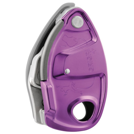 Frână de blocare Petzl GriGri + violet Purple
