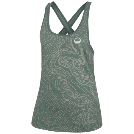 Maiou femei Wild Country Flow Woman Tank verde marsh