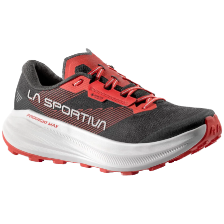 Încălțăminte bărbați La Sportiva Prodigio Max GTX negru/roșu Black/Mountain Red