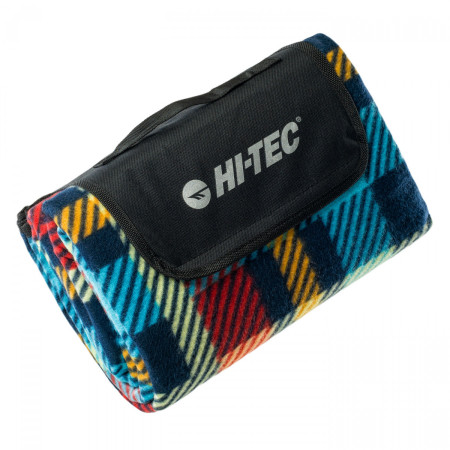 Pătură de picnic Hi-Tec Piqnic Blanket albastru/roșu