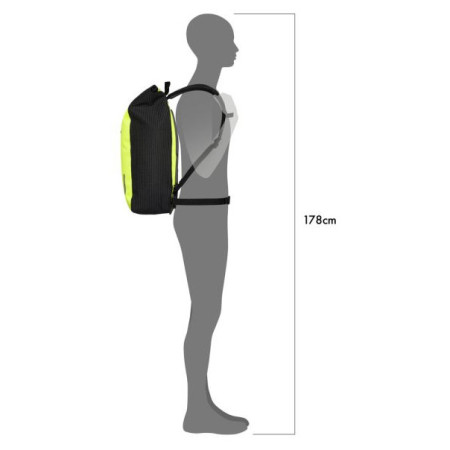 Rucsac impermeabil cu închidere rulabilă Ortlieb Velocity High-Vis