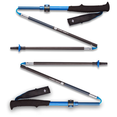 Bețe de trekking Black Diamond Distance Carbon FLZ Poles