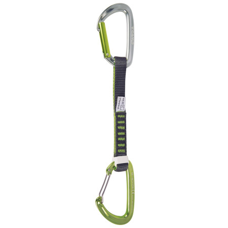 Buclă echipată Camp Orbit Mixed Express Ks 18 Cm verde/gri