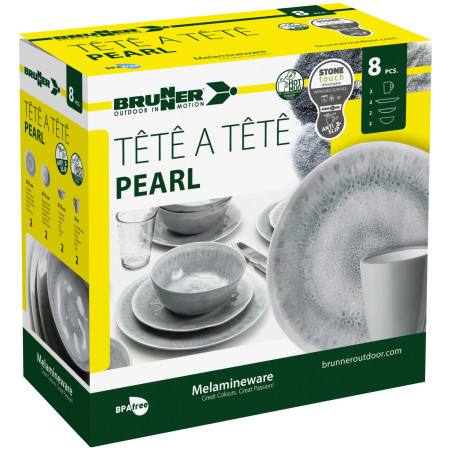 Set vase Brunner Set tête-à-tête Pearl 8 pcs