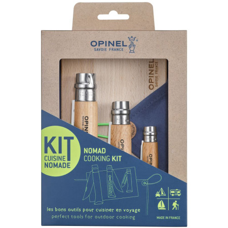 Set de cuțite pliabile Opinel Nomad Cooking Ki