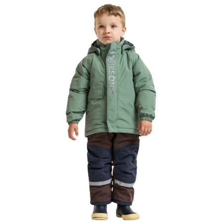 Geacă de iarnă copii Didriksons Talvi Kids Jkt 2 Dark Moss