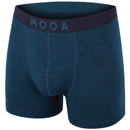 Boxeri bărbați MOOA MerinoSilk 4in albastru legion blue melange