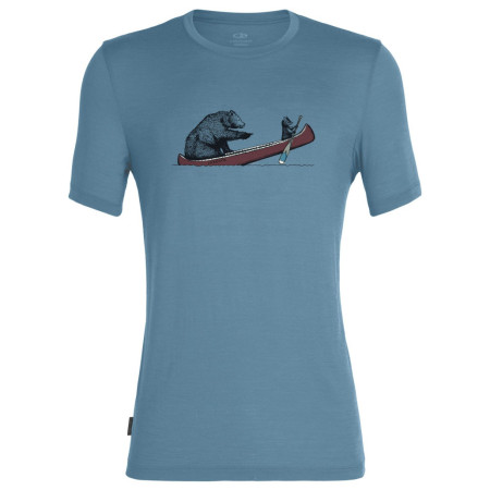 Tricou bărbați Icebreaker M TL SSCrewe Canoe Companions