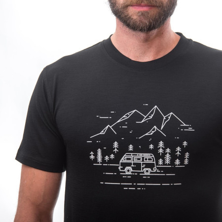 Tricou funcțional bărbați Sensor Merino Active Pt Van Life