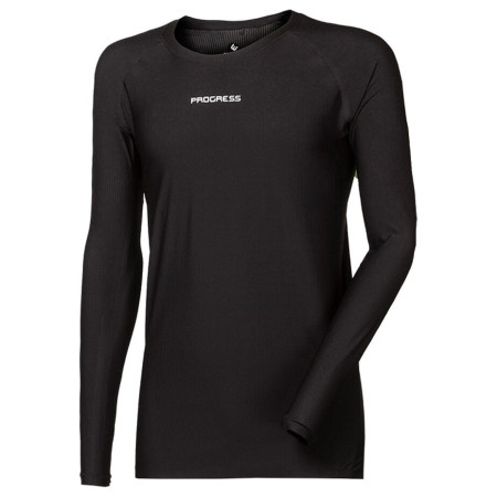 Tricou funcțional bărbați Progress Raptor LS negru