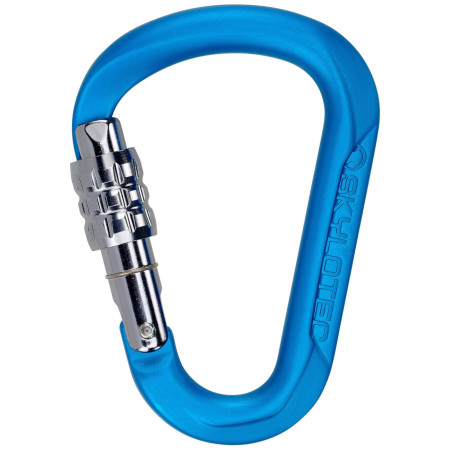 Carabinieră Skylotec Tondo SG (screw gate) albastru/gri Electricblue/Titanium