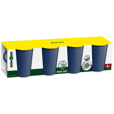 Set căni Brunner Mug Set ABS albastru