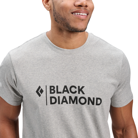 Tricou bărbați Black Diamond M Mini Stacked Ss Tee
