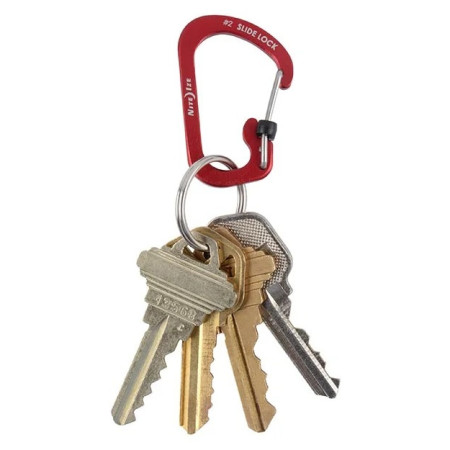 Set carabiniere Nite Ize SlideLock Aluminium