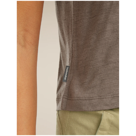 Tricou femei Icebreaker Merino 150 Tech Lite SS Crop Tee Seed Story