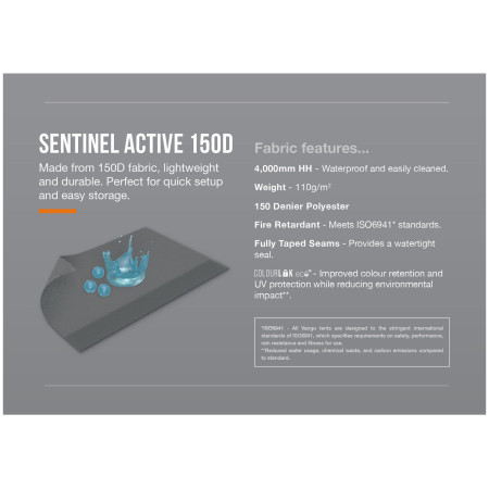 Cort frontal Vango Quadris Air Low