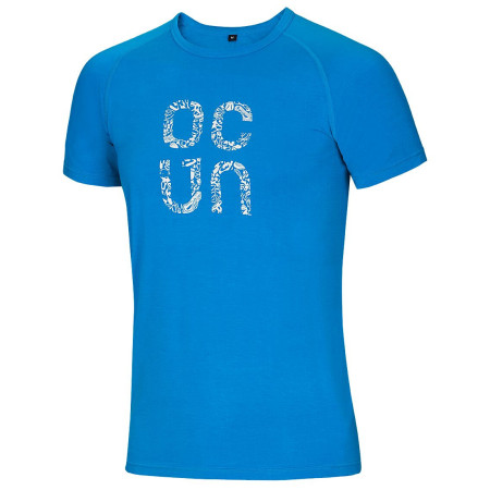 Tricou bărbați Ocun Bamboo Gear albastru
