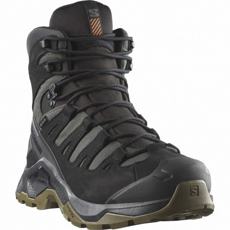 Încălțăminte bărbați Salomon Quest Tracker Gore-Tex negru Black / Asphalt / Coyote Brown