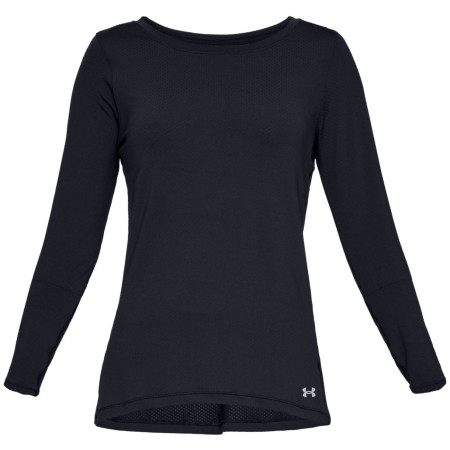 Tricou femei Under Armour HG Armour Long Sleeve negru