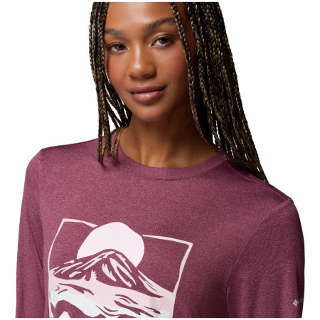 Tricou femei Columbia Parsons Point™ LS Graphic Tee