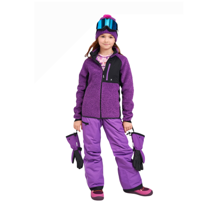 Hanorac funcțional copii Reima Puhku Plum Purple