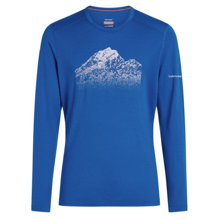 Tricou funcțional bărbați Icebreaker Men Mer 200 Oasis LS Crewe Rising Light
