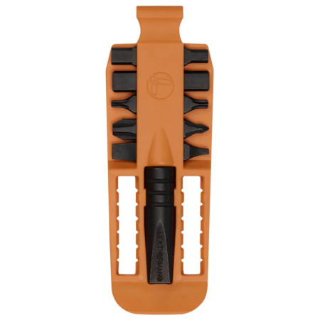 Set biți Leatherman BIT KIT#3 portocaliu/ BLACK/PKG ORANGE