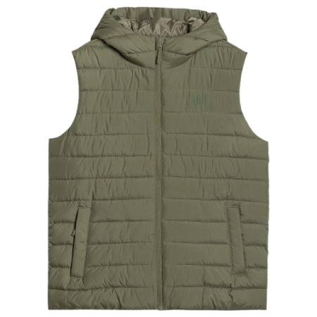 Vestă bărbați 4F Vest Jacket M225 verde KHAKI