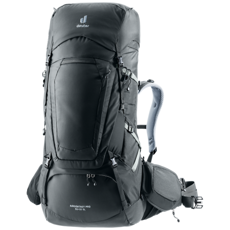 Rucsac turistic femei Deuter Aircontact Pro 65+10 SL negru graphite