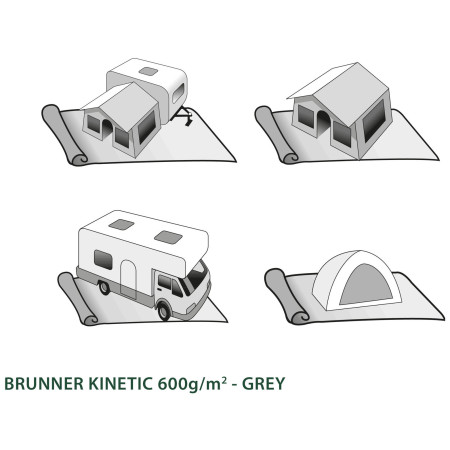 Covor Brunner Kinetic 600 - 300x600 cm