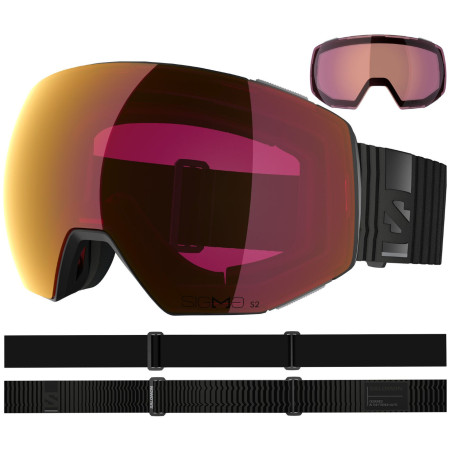 Ochelari de schi Salomon Radium Prime Sigma +1Lens negru Black