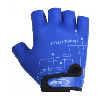 Mănuși ciclism Martes Slay Gloves albastru BLUE/BLACK
