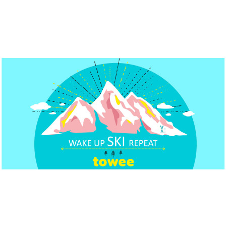 Prosop cu uscare rapidă Towee Snowee 70 x 140 cm