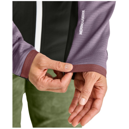 Geacă femei Ortovox Fleece Rib Hoody W