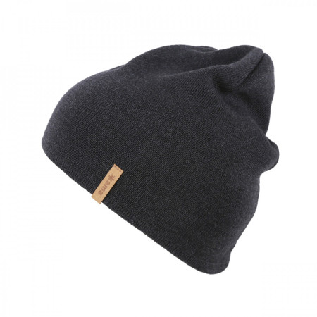 Căciulă croșetată merino Kama A160 gri