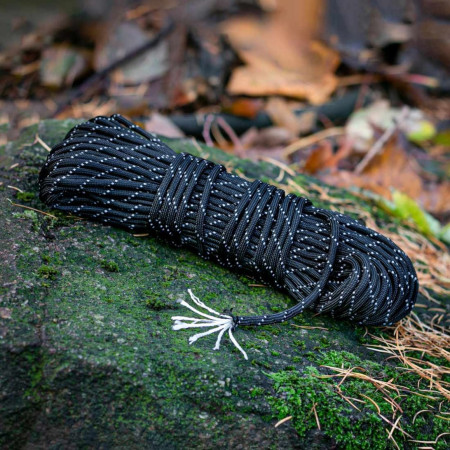Coardă Lifesystems Paracord 550lb, 7-core, Reflective