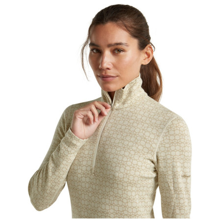 Tricou funcțional femei Icebreaker Women M 260 Tech Vertex LS HZ AlpGeo