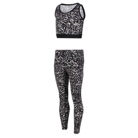 Set funcțional copii Regatta Atkin Set negru/alb