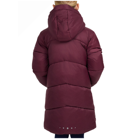 Geci de iarnă pentru fete 4F Down Jacket F0921 Burgundy
