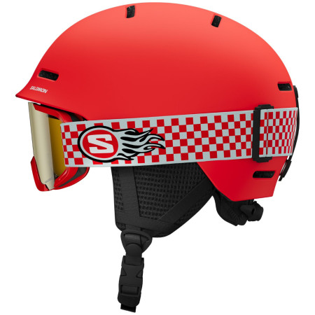 Cască de schi copii Salomon Player Combo