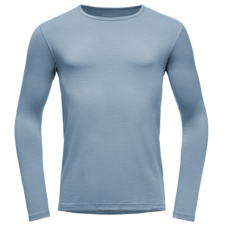 Tricou funcțional bărbați Devold Breeze Plus Merino 200 Shirt Man albastru deschis SKYBLUE