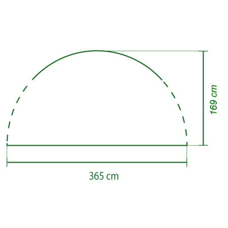 Tendă Coleman Event Shelter Sunwall Door L