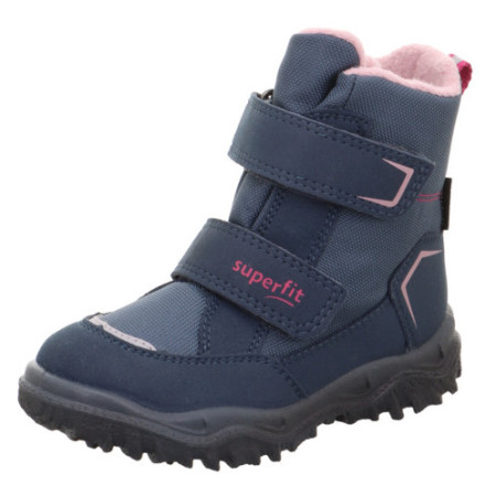 Încălțăminte de iarnă copii Superfit Husky Blau/Rosa albastru/roz Blau/Rosa