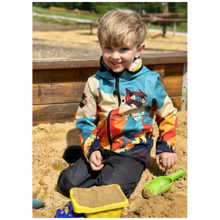 Geacă softshell copii WAMU Mountain Bike