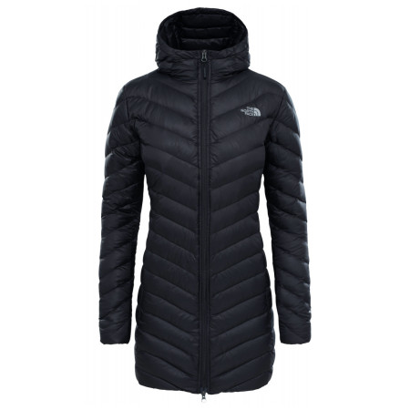 Geacă lungă de pene femei The North Face Trevail Parka negru
