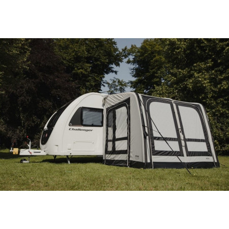 Cort frontal Vango Balletto Air 260 Elements Shield negru/gri