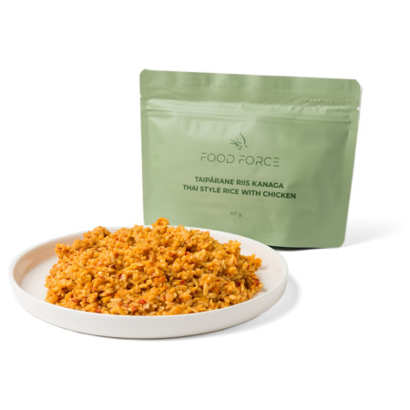 Mâncare deshitradată Food Force Orez thailandez cu pui 147 g