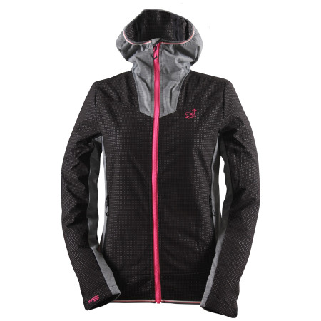 Geacă softshell femei 2117 Invik negru/roz Black