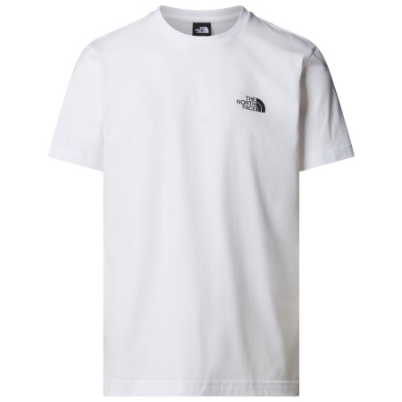Tricou bărbați The North Face M Mountain Sketch Ss Tee alb Tnf White