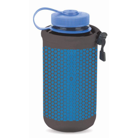 Husă pentru sticlă Nalgene Cool Stuff Neoprene Carrier Print negru/albastru Black/Blue